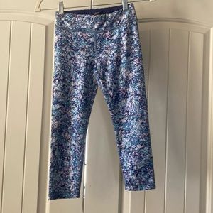 Athlete Girl Printed Chit Chat Capri